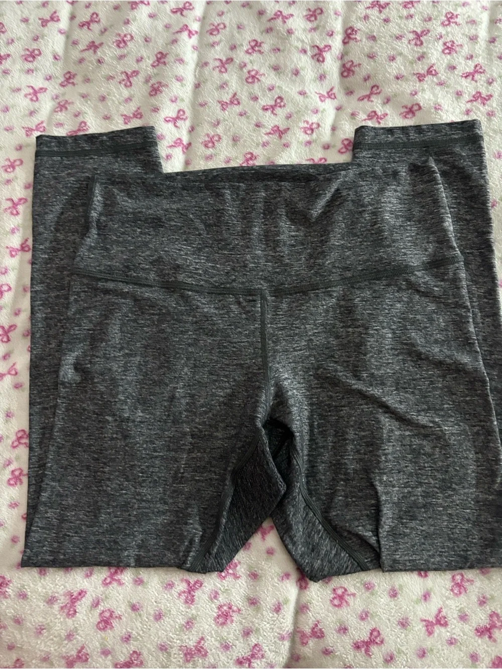 lululemon athletica Heathered Dark Gray Leggings